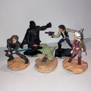 Disney Star Wars Infinity‎ Characters Set of 5